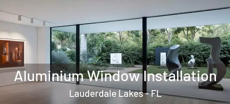  Aluminium Window Installation Lauderdale Lakes - FL