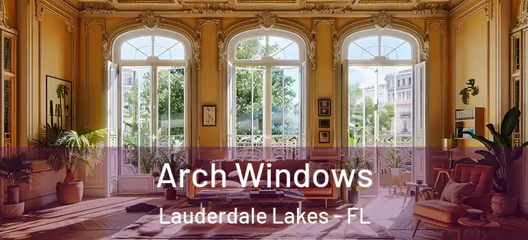  Arch Windows Lauderdale Lakes - FL