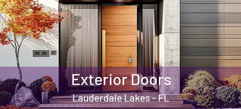  Exterior Doors Lauderdale Lakes - FL