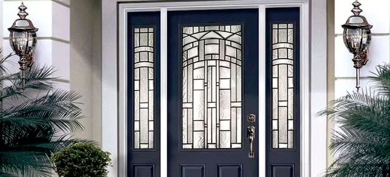 Stained Glass Door Panels in Lauderdale Lakes, FL