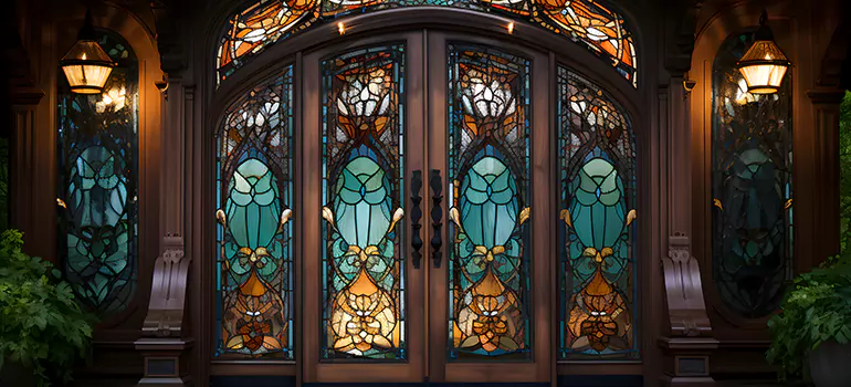 Wrought Iron Storm Door in Lauderdale Lakes, FL
