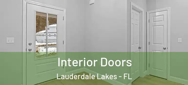 Interior Doors Lauderdale Lakes - FL