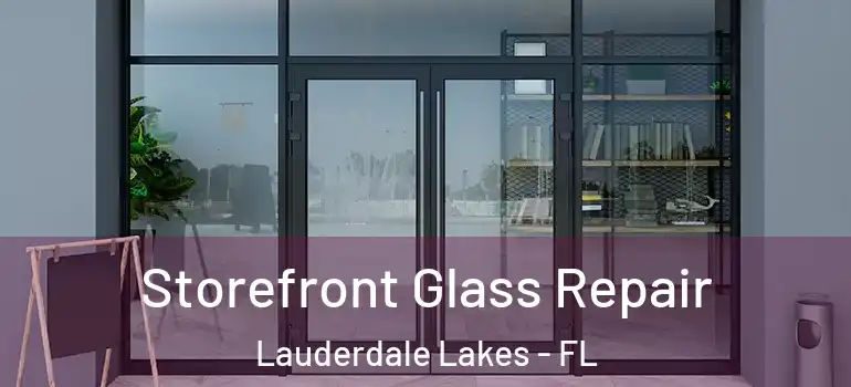  Storefront Glass Repair Lauderdale Lakes - FL