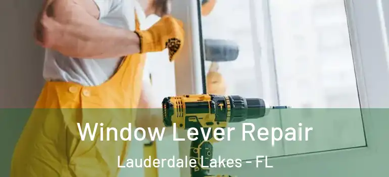  Window Lever Repair Lauderdale Lakes - FL